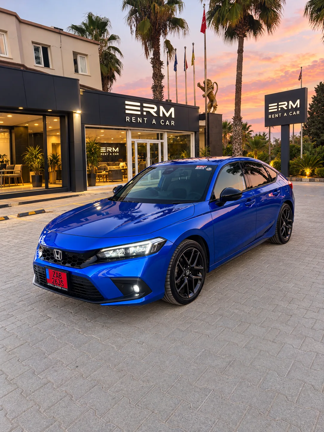 ERM Honda Civic, ön çapraz görünüm
